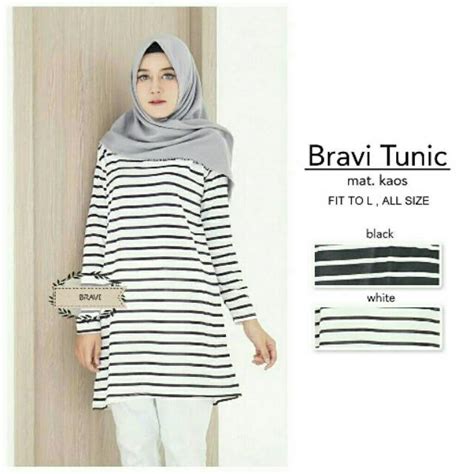 Download Baju Garis Garis Hitam Putih Lengan Panjang - Kumpulan ...
