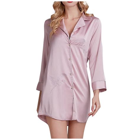 Women Satin Silk Pajamas Plus Size Lingerie Women Underwear Lace Sleepwear
