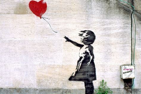 Banksys Girl With Balloon Is Uks Most Beloved Work Of Art Widewalls