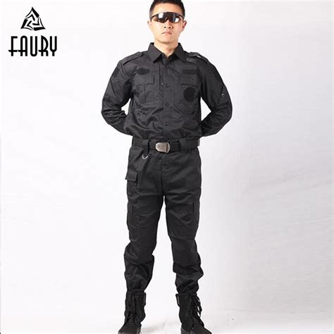 2018 Military Uniform Tactical Army Clothes Security Clothing Security