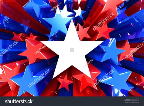 Red White Blue Stars Stock Illustration 143848039 Shutterstock