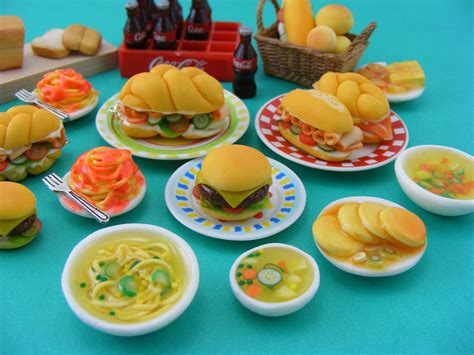 Handmade Miniatures Miniature Food Food Barbie Food