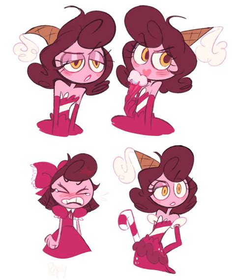 Bonnies By Poplyy On Deviantart Character Design Cute Drawlings