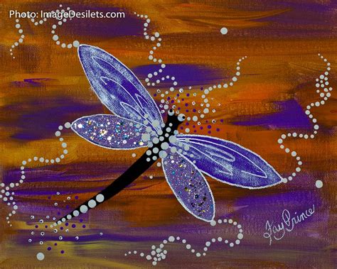 In Motion All Magic My Latest Painting Dragonflies Are All About