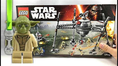 The skywalker saga another set perfect for fans of star wars: LEGO Star Wars 2016 Homing Spider Droid set review! 75142 ...