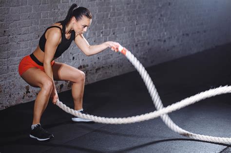 Whole Body Exercise Battle Ropes For Fitness • Diary Of A Detour