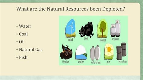 Ppt Natural Resource Depletion Reasons And Effects Powerpoint