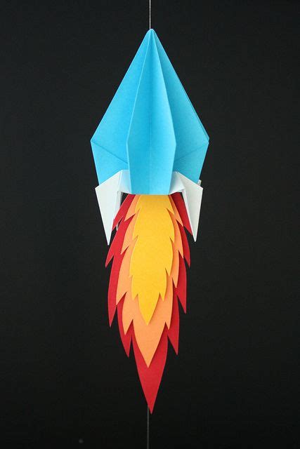 Origami Ideas How To Make Origami Rocket Ship