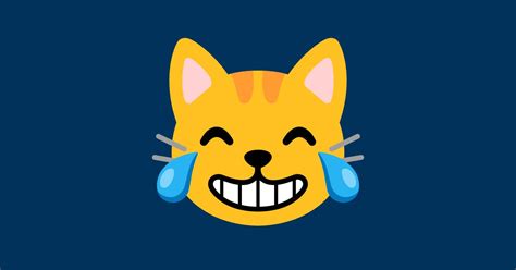 😹 Cara De Gato Llorando De Risa Emojis