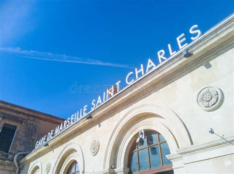 Marseille Saint Charles Train Station St Charles Editorial Photography