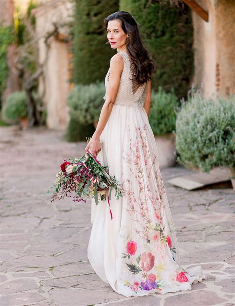 These dresses will make sure you look stylish for whatever wedding season throws your way. Bold + Romantic Barcelona Wedding Reception with a Floral ...