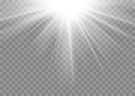Light Ray Flare Isolated On Transparent Background Shine Bright Sun