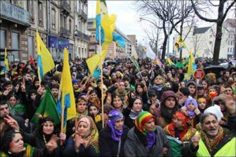 Thousands Protest On The 15th Anniversary Of Ocalan Arrest Turkey