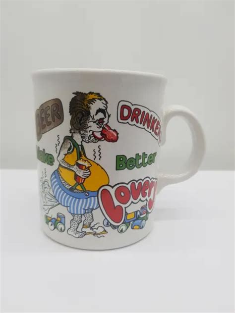 Vintage Novelty Funny Rude Mug 1980s 90s New Old Stock Loads Listed