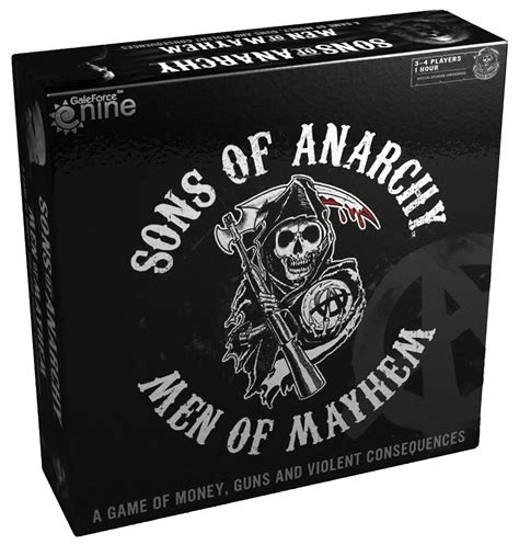 Sons Of Anarchy Men Of Mayhem Board Game Hills Wholesale Gaming