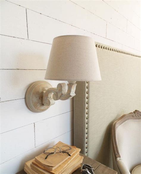 Applique da parete rustiche lampade da parete rustiche in ceramica e ottone invecchiato. Lampade da parete applique legno set 2 pezzi | Lampade da ...