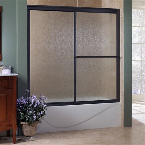 Framed sliding bathtub door kit. Tides Framed Sliding Tub Doors - Foremost Bath