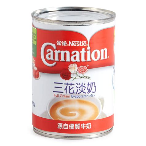 Skip to the beginning of the images gallery. Nestle Carnation Full cream Evaporated (Unsweetened) milk ...
