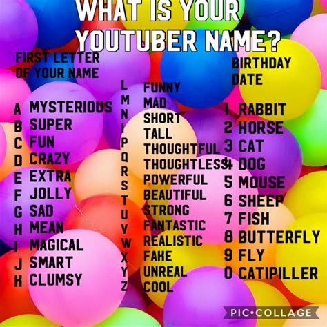 There are several different types of channel names, including a person's first using your first and last name as your channel name the easiest and most straightforward approach. Make sure you pin this Kaitlyn💐💜 | Funny name generator ...