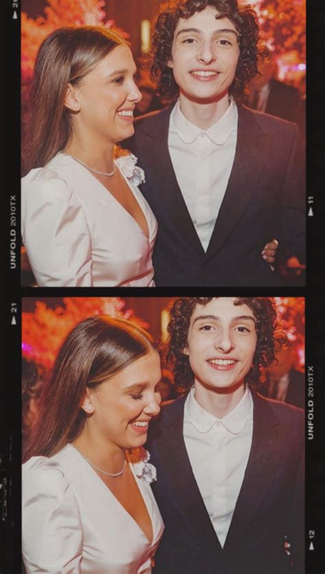 Mother, father, siblings, girlfriend, kids. finn wolfhard and millie bobby brown at the sag awards ...