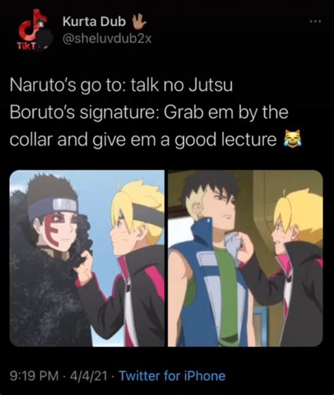 Borutos Swag Is On A Different Level Rboruto