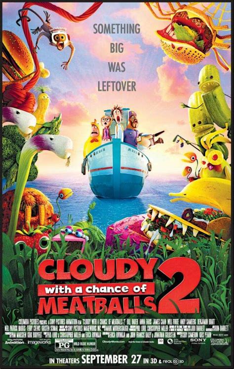 Maybe you would like to learn more about one of these? Movie Review #46: Cloudy With A Chance Of Meatballs 2 ...