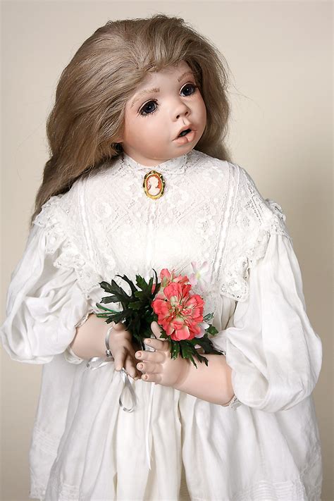 Emily Porcelain Soft Body Limited Edition Art Doll By Barbara Gudgeon