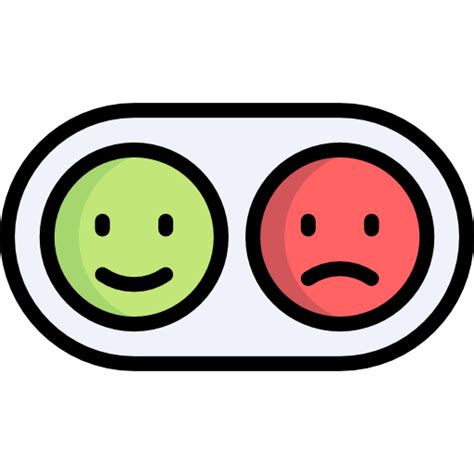 Positive And Negative Special Lineal Color Icon