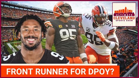 best player on the best defense should browns star myles garrett be the front runner for dpoy