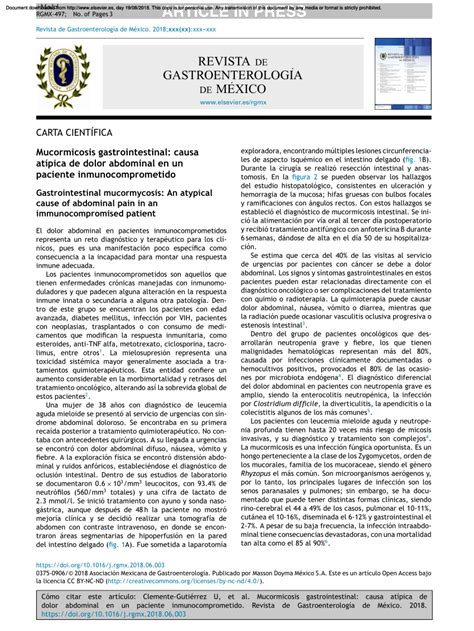 Developmental microbial ecology of the neonatal gastrointestinal tract. (PDF) Mucormicosis gastrointestinal: causa atípica de ...