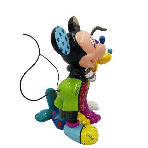 This Mickey And Pluto Figurine Designed By Brazilian Artist Romero