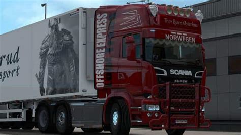 Scania Rjl Thor Bjorn Osterhus Ets Mods Euro Truck Simulator Hot Sex