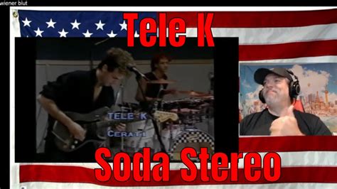 Tele K Soda Stereo REACTION Baby Gustavo Live YouTube