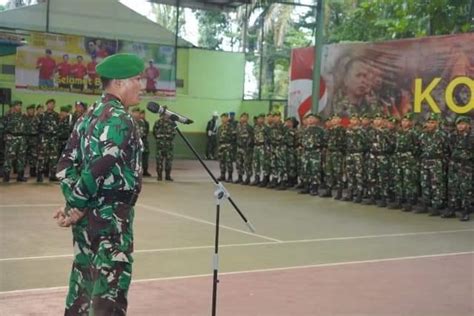 Korem Gapu Gelar Apel Gabungan Stop Arogansi Prajurit TNI Bicara