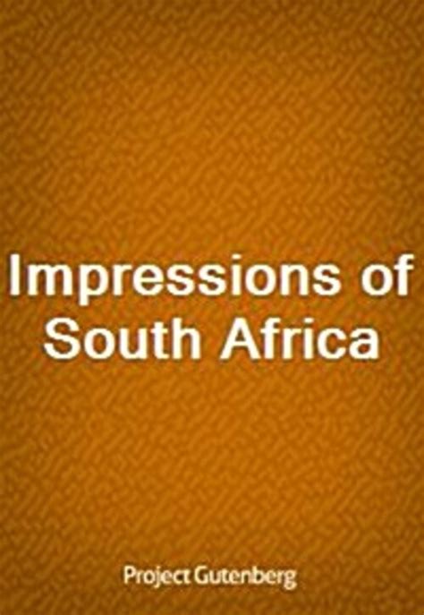 알라딘 전자책 Impressions Of South Africa