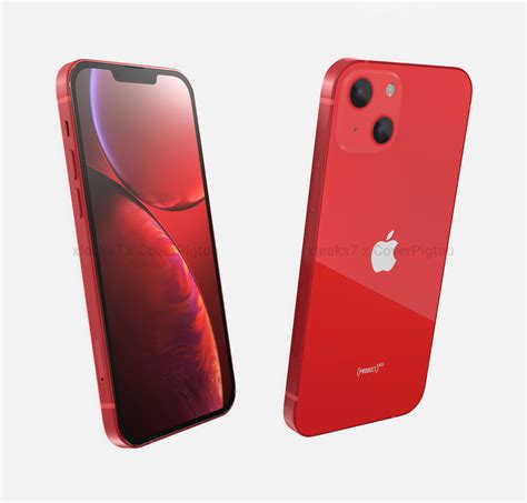 Iphone 13 Product Red Edition Appears In High Quality Renders
