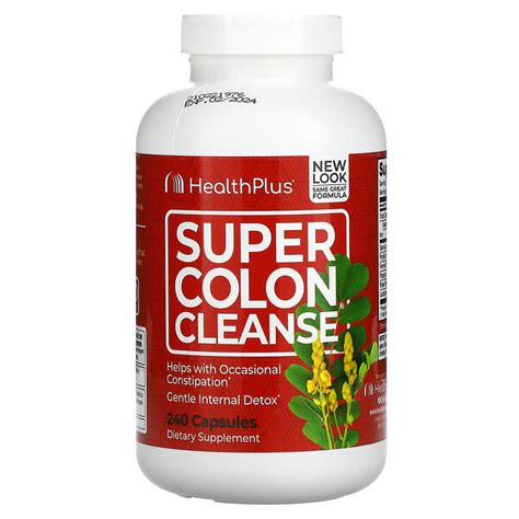 Health Plus Super Colon Cleanse 240 Capsules Iherb