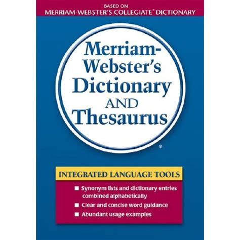 Merriam Websters Dictionary And Thesaurus Merriam Webster