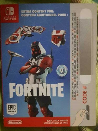 The special edition wildcast nintendo switch fortnite bundle was released on october 30th. Nintendo Switch Fortnite Code Double Helix Skin, 1000 V ...