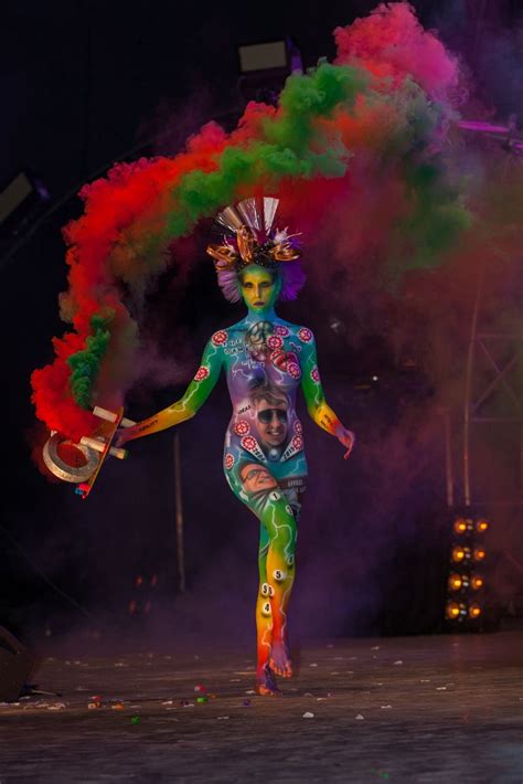 World Bodypainting Festival In Austria Is One Of The Most Colorful