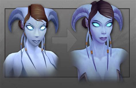 World Of Warcraft Update No Fooling Around With The Female Draenei Sidequesting