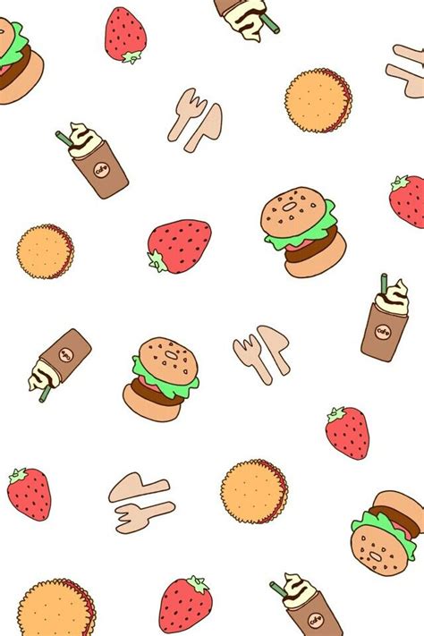 Free Download Simple But Cute Food Wallpaper Wallpaper In 2019 Cute
