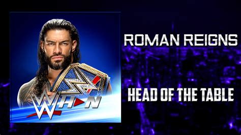 Wwe Roman Reigns Head Of The Table Entrance Theme Ae Arena Effects Youtube