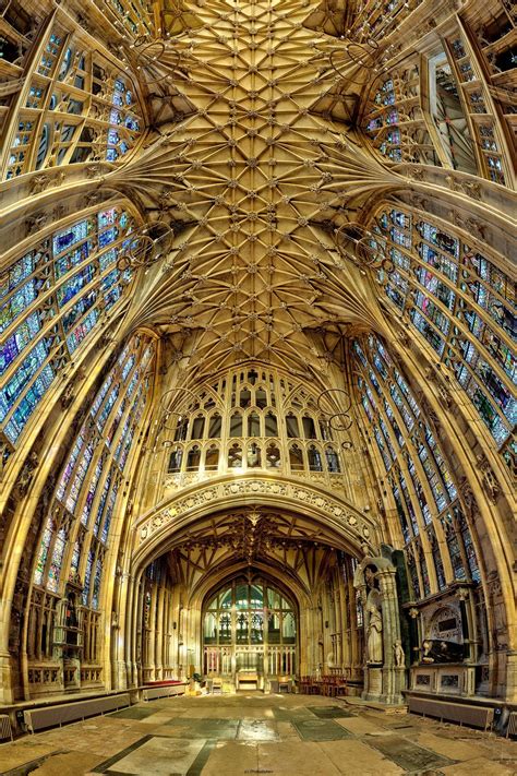 The 14th Century Lady Chapel In Gloucester Cathedral 5a7