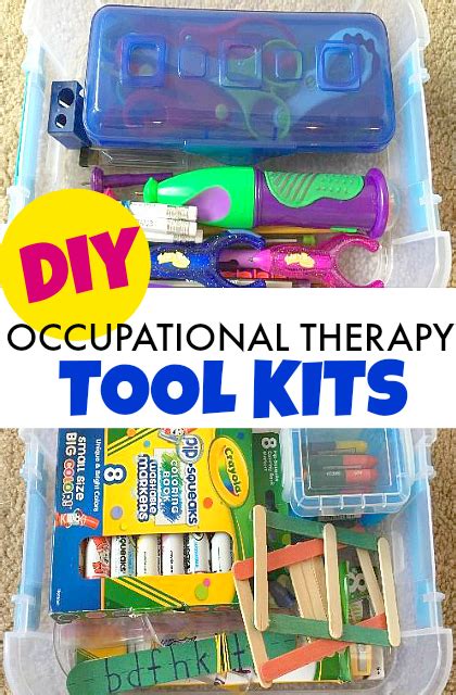 Occupational Therapy Activity Kits The Ot Toolbox