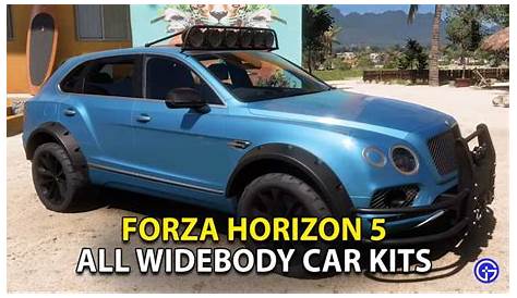 All Widebody Car Kits In Forza Horizon 5 (FH5) - Gamer Tweak