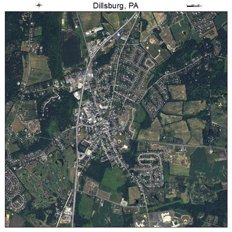 Aerial Photography Map Of Dillsburg Pa Pennsylvania