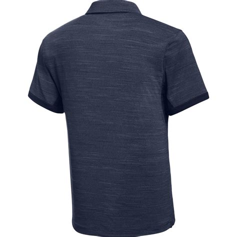 Under Armour Mens Midnight Navy Medium Heather Elevated Polo