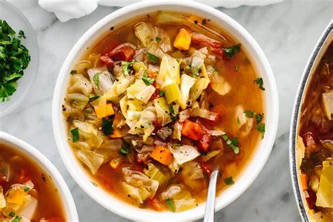 Top 3 Recipes For Cabbage Soup