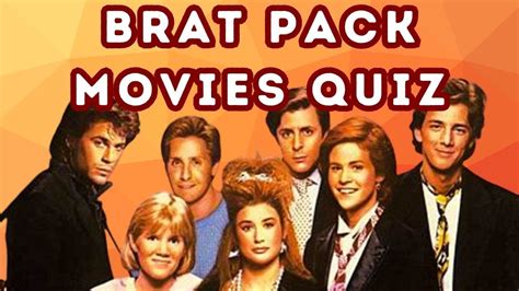 Brat Pack Movies Quiz Youtube